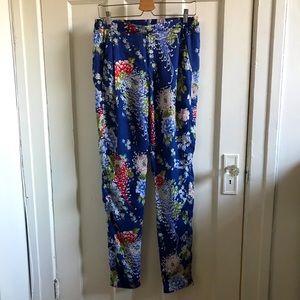 Printed soft dressing pant